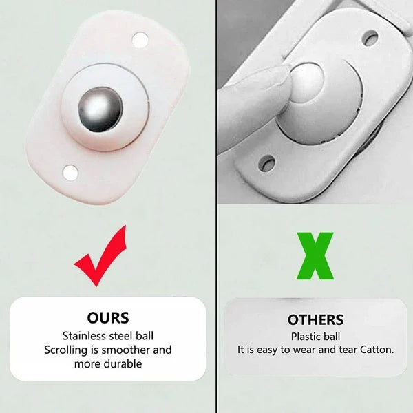 🪑 ACHETEZ 2, OBTENEZ 1 GRATUIT ! 🚀 Roues adhésives universelles inox – Sans perçage, adhésif puissant & roulement doux – Déplacez canapés, tables ou meubles lourds en un clin d’œil 🛋️💨✨