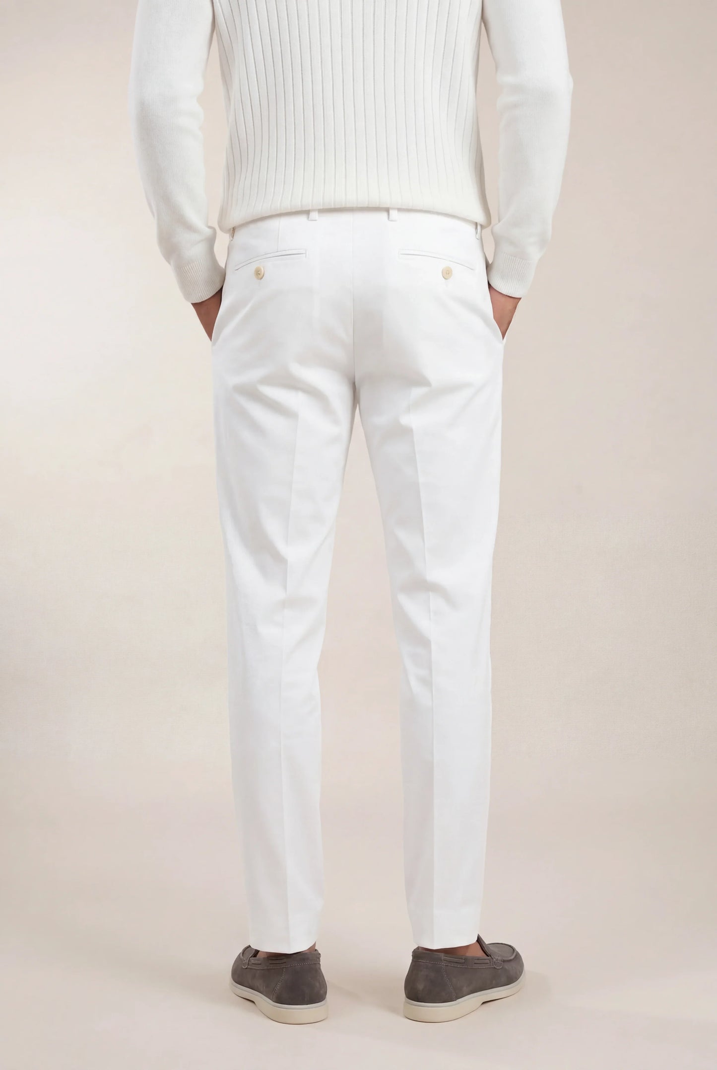 Pantalón Marfil Elegante