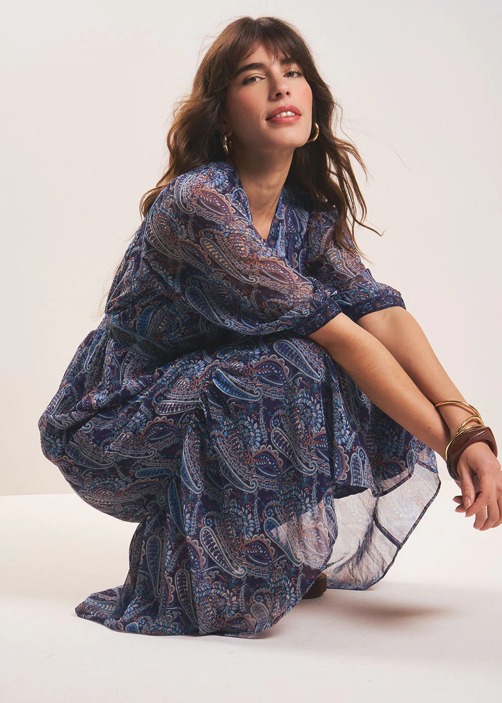 Vestido corto estampado