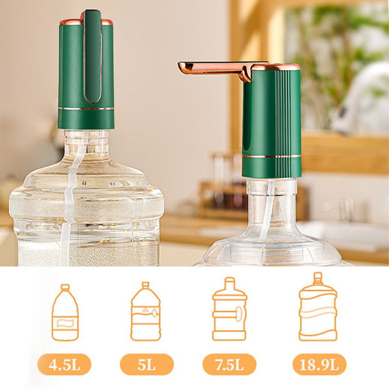 💦 PROMO -56% ! Distributeur d'Eau Électrique Pliable 3 Vitesses – Silencieux, Pompage Puissant, Charge Rapide Type-C, Bec Pliant Hygiénique, Compatible Multi-Seaux · 3 Coloris ✨