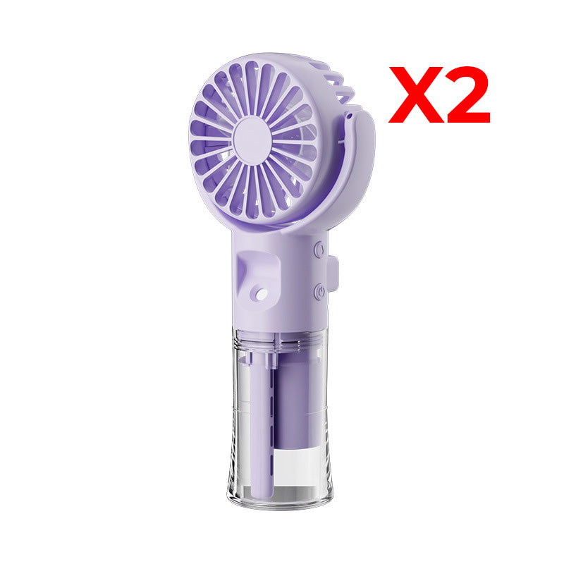 🌟 Achetez-en 2, -5%💧 Ventilateur Brumisateur Portable Rechargeable