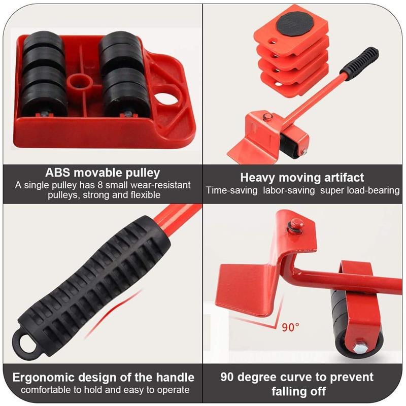 📢📢50 % de réduction !!⏰Ensemble d’Outils de Levage et de Déplacement de Meubles
