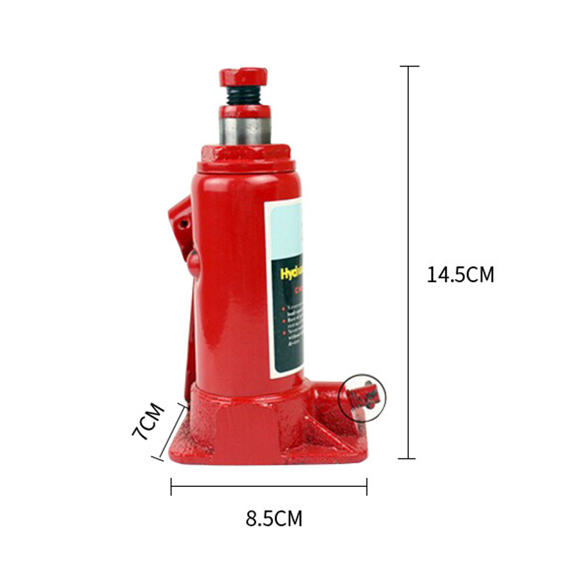 🔥 Vente flash -50% & Livraison offerte🔥 Cric Bouteille Hydraulique Portable 2 Tonnes pour Voitures