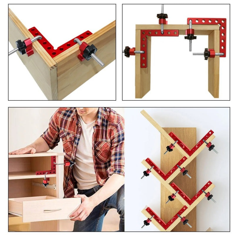 🔥 Kit de Fixation 90° avec Serre-Joints – Précision et Stabilité pour Tous Vos Projets 🛠️📐