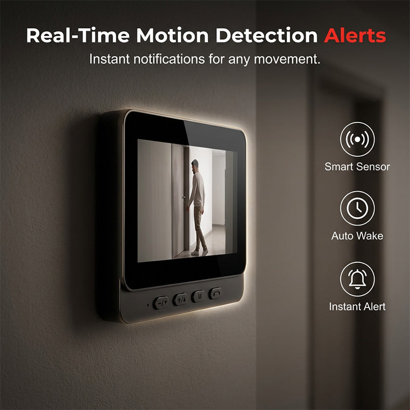 🏠⚡ OFFRE LIMITÉE : 50 % DE RÉDUCTION ! Sonnette vidéo intelligente avec écran 4,3" – Surveillance en temps réel et communication bidirectionnelle 🏡💖