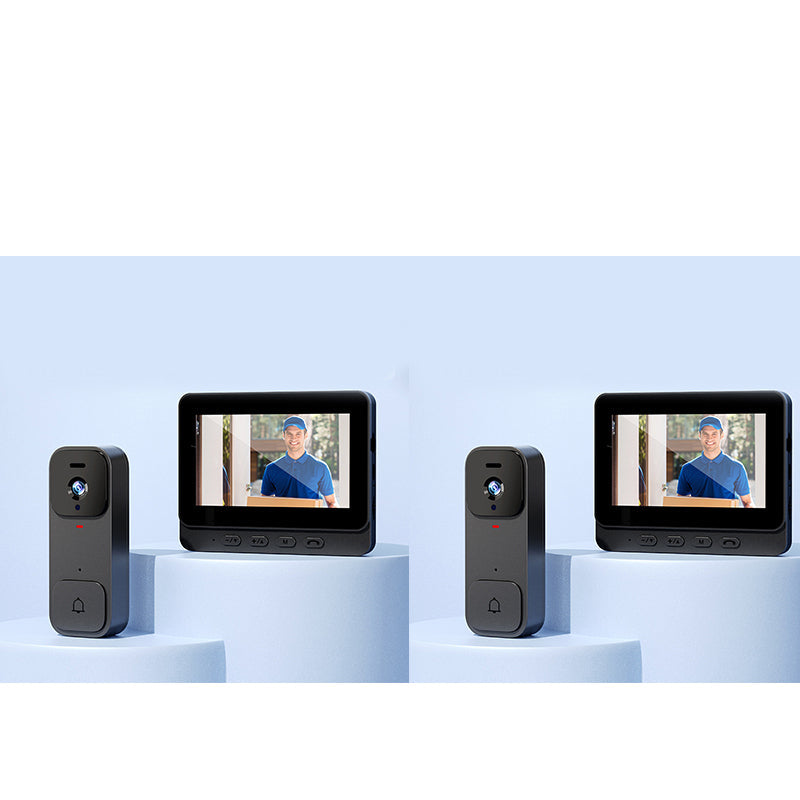 🏠⚡ OFFRE LIMITÉE : 50 % DE RÉDUCTION ! Sonnette vidéo intelligente avec écran 4,3" – Surveillance en temps réel et communication bidirectionnelle 🏡💖