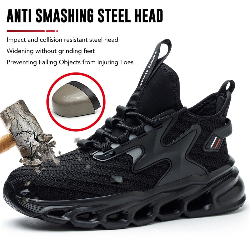 📢📢-50% !! ⏰ Chaussures Légères Indestructibles Antidérapantes à Embout Acier