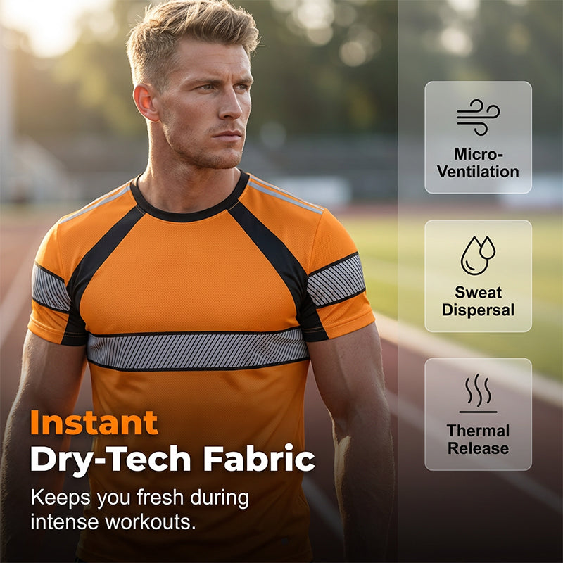 📢📢 -50% !! ⏰ Pack de 3 T-shirts de Sport Respirants pour Homme