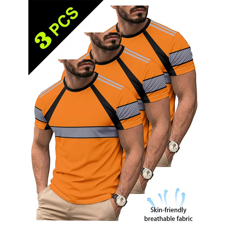 📢📢 -50% !! ⏰ Pack de 3 T-shirts de Sport Respirants pour Homme