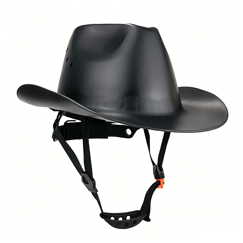📢📢 -50% !! ⏰ Casque de Sécurité Style Cowboy à Large Bord – Casque de Chantier