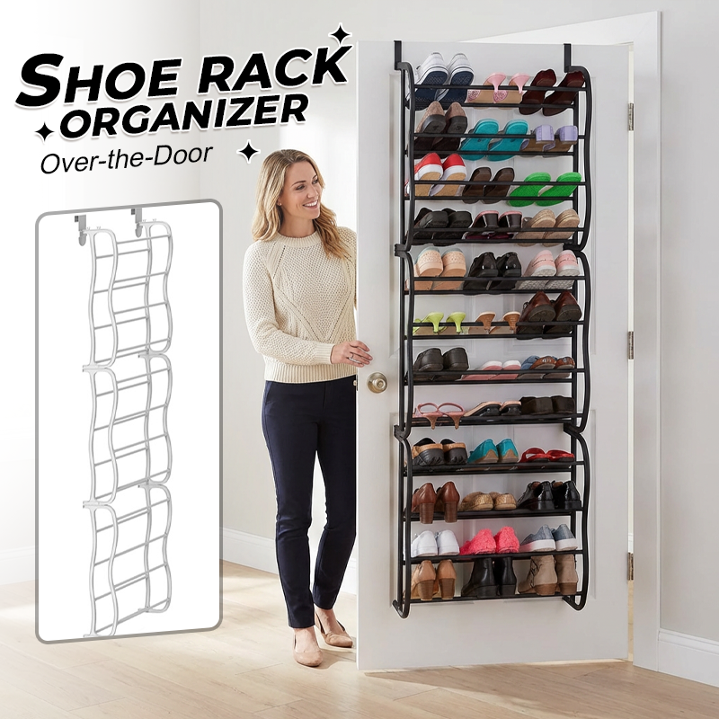 -50% Aujourd’hui 🔥👠 Étagère à Chaussures Suspendue 36 Paires