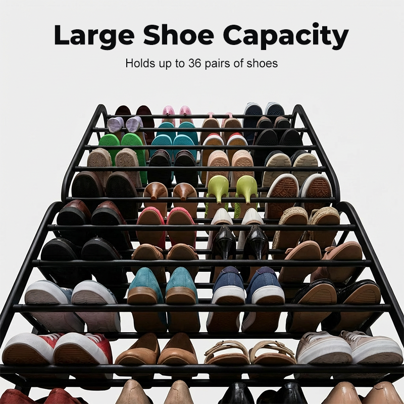-50% Aujourd’hui 🔥👠 Étagère à Chaussures Suspendue 36 Paires
