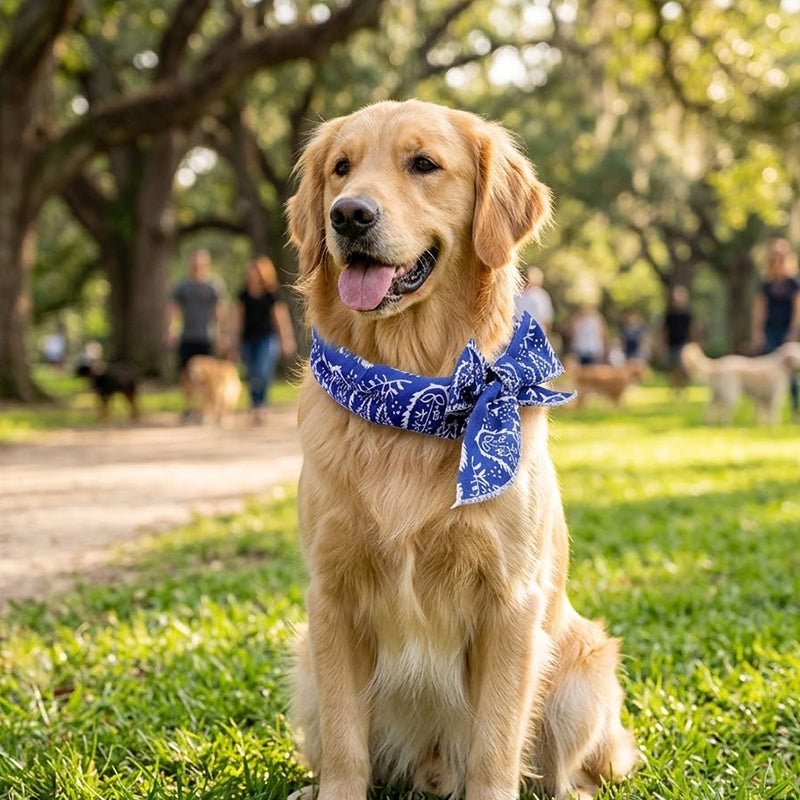 🐶🐱❄️ Bandana Rafraîchissant d'Été pour Animaux