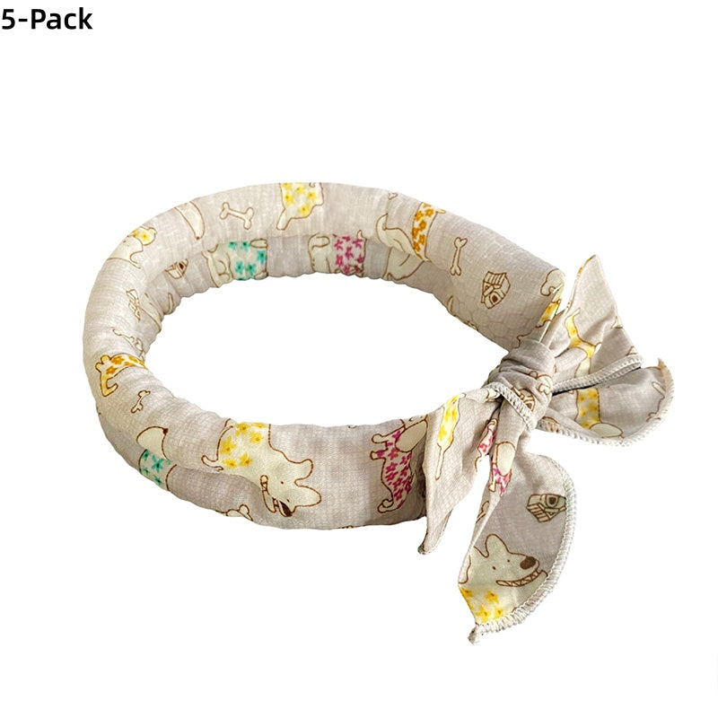 🐶🐱❄️ Bandana Rafraîchissant d'Été pour Animaux
