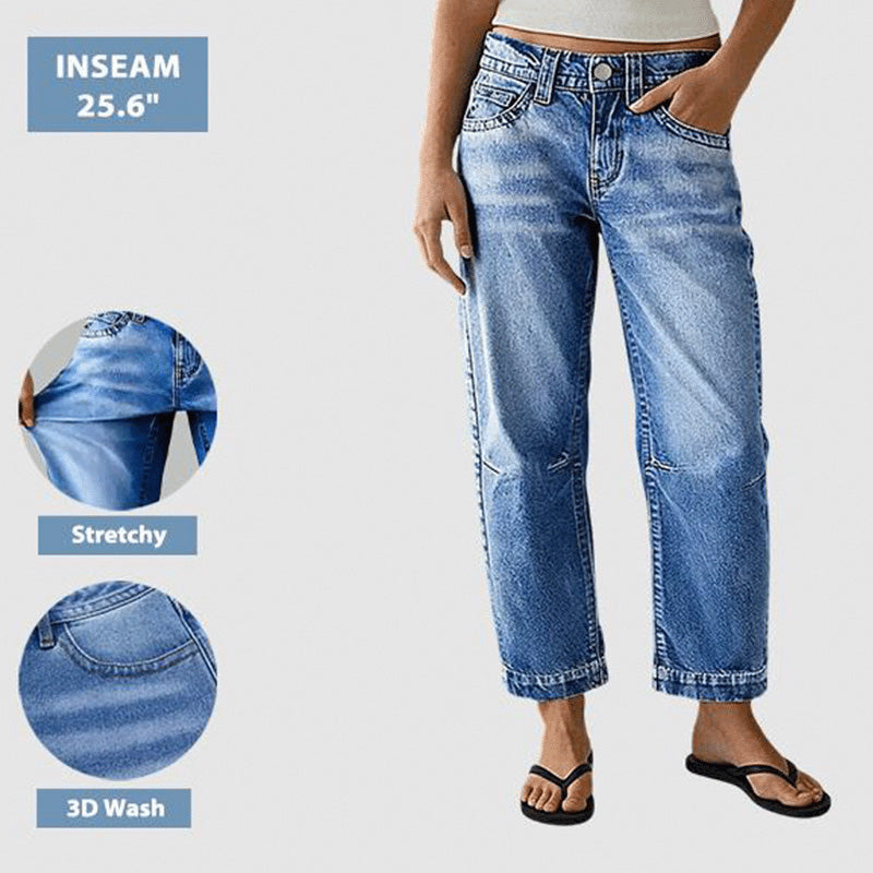 Jean Femme Stretch Classique en Denim