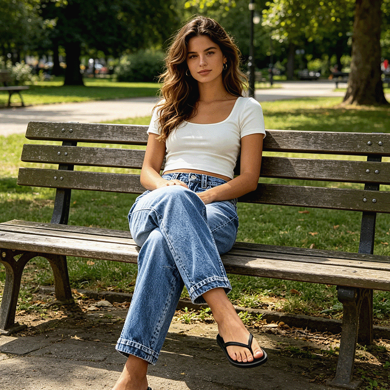 Jean Femme Stretch Classique en Denim