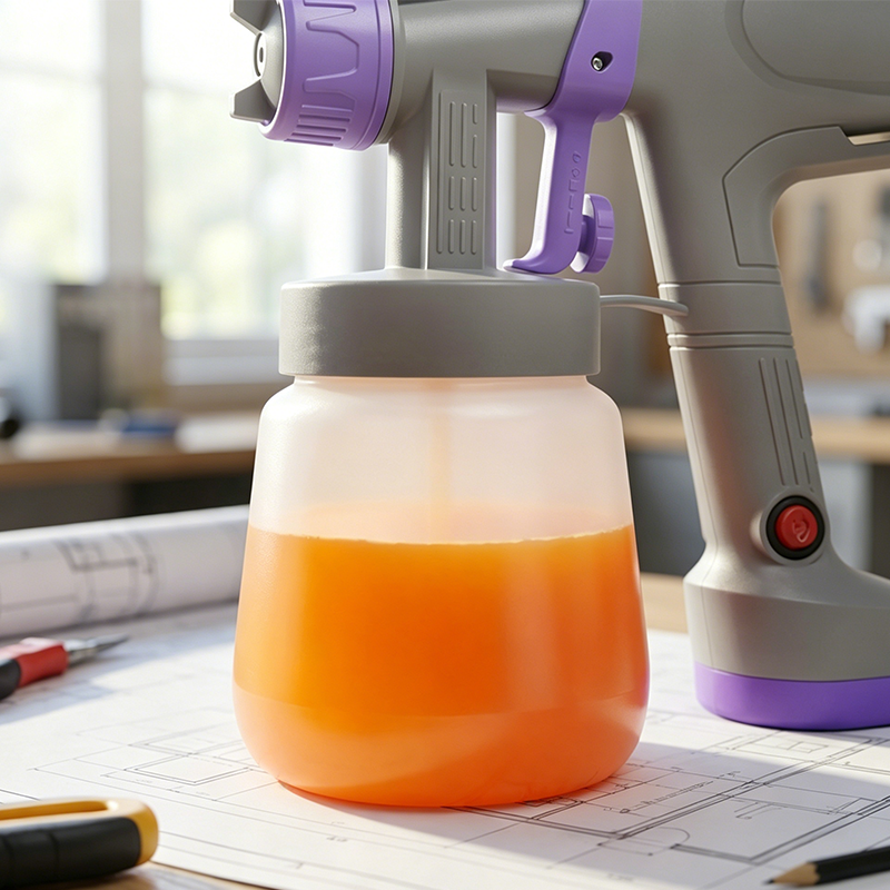 🎨⚡ 53% DE RÉDUCTION ! Pistolet à peinture électrique – Avec 5 buses, débit réglable et large jet – Idéal pour les murs, les meubles et les projets de bricolage ✨