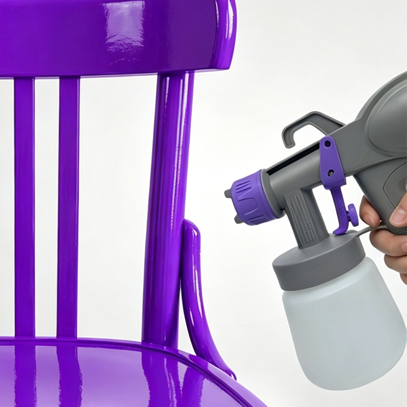 🎨⚡ 53% DE RÉDUCTION ! Pistolet à peinture électrique – Avec 5 buses, débit réglable et large jet – Idéal pour les murs, les meubles et les projets de bricolage ✨