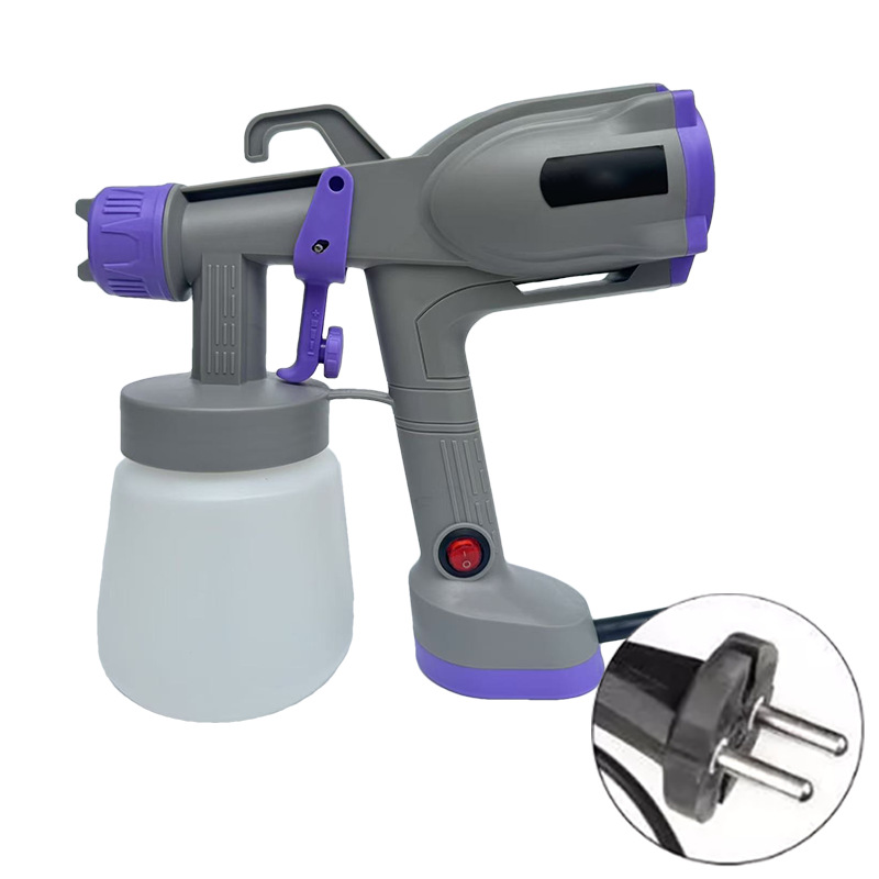 🎨⚡ 53% DE RÉDUCTION ! Pistolet à peinture électrique – Avec 5 buses, débit réglable et large jet – Idéal pour les murs, les meubles et les projets de bricolage ✨
