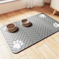 Tapis de Gamelle pour Animaux Facile à Nettoyer