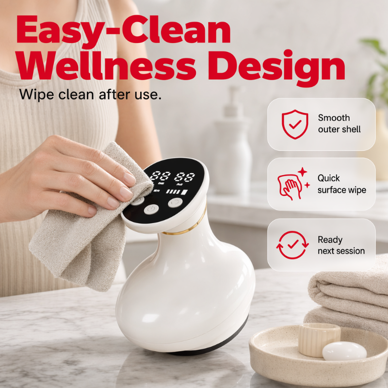 🧖‍♀️ Nouveauté 2026 – -50% 💮 Masseur Ventouses Chauffantes sous Vide🌿🏠