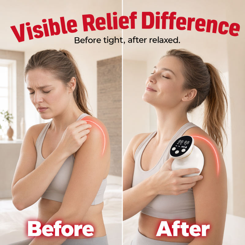 🧖‍♀️ Nouveauté 2026 – -50% 💮 Masseur Ventouses Chauffantes sous Vide🌿🏠