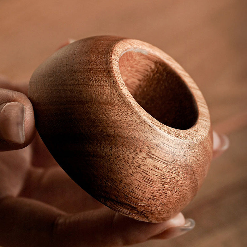 📢📢 -50% !! ⏰ Tasse à Café Vintage avec Anse en Bois & Soucoupe