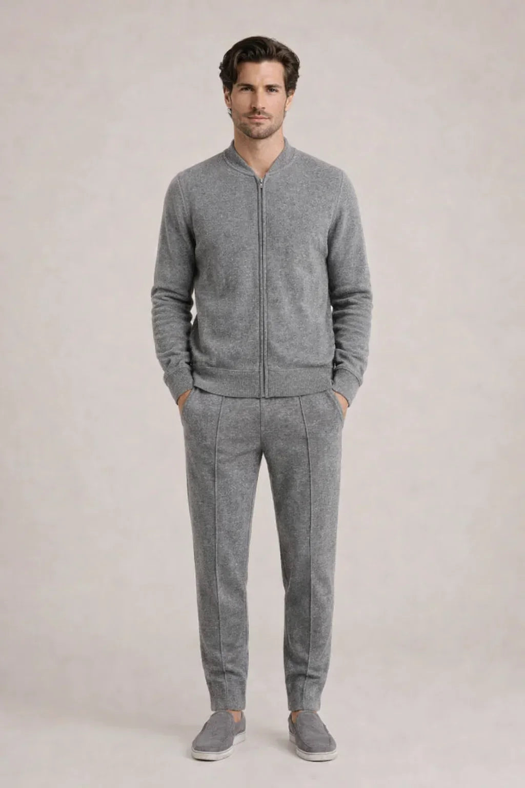 Conjunto de Firma Gris Claro